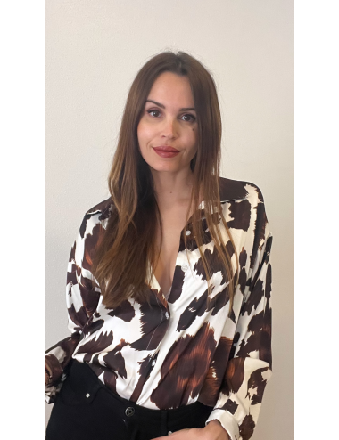 CAMISA SATINADA COW