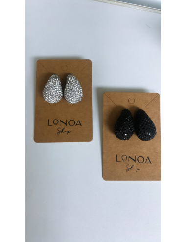 PENDIENTES GOTA BRILLOS