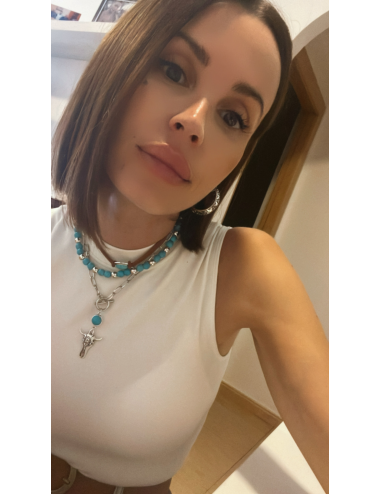 CONJUNTO COLLARES COW
