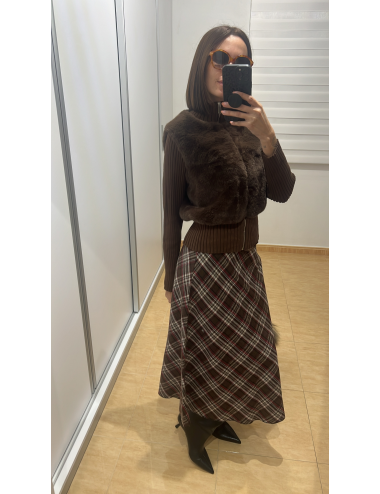 FALDA CUADROS